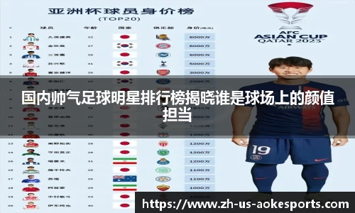 国内帅气足球明星排行榜揭晓谁是球场上的颜值担当