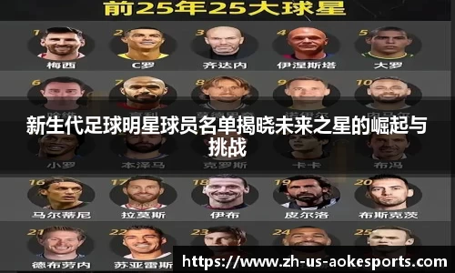 新生代足球明星球员名单揭晓未来之星的崛起与挑战